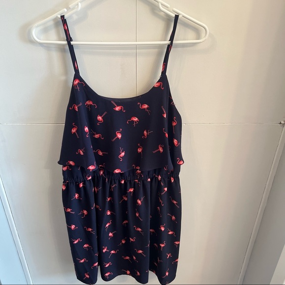 Elle Ladies Flamingo Dress with Adjustable Straps - Picture 4 of 11